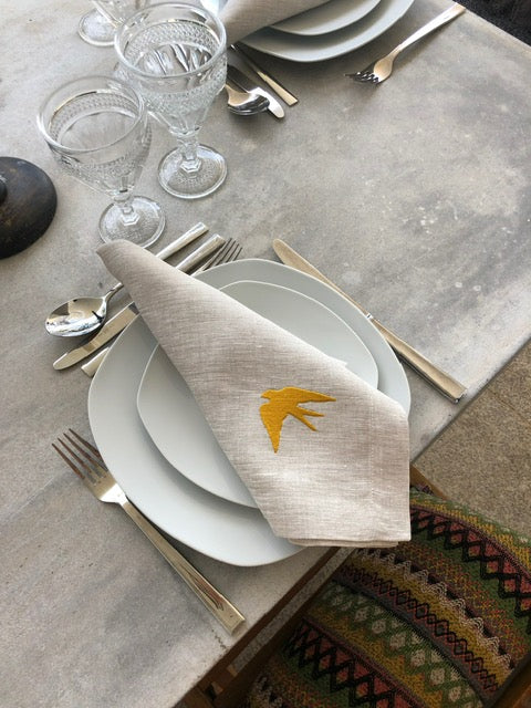 Swallow Napkins (pack of 7 units)